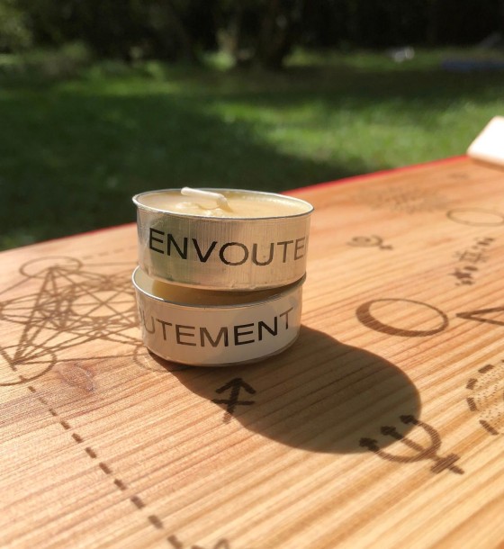 Bougie de rituel de dégagement des envoutements